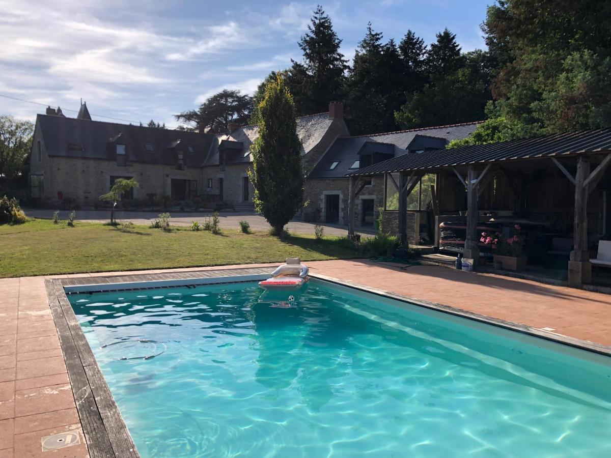 Domaine De La Prevostais Bed & Breakfast Pleucadeuc Luaran gambar